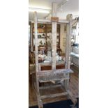 Large artist's studio easel