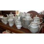 Extensive collection of Noritake "Katrina" tea service