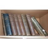 Volumes of the Dictionary of National Biography x 6 plus others similar