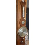 19th c. barometer (A/F) by Schmalcalder of London