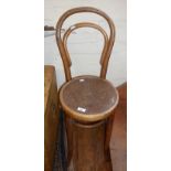 Bentwood child's high chair