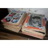 Quantity of vintage Private Eye magazines