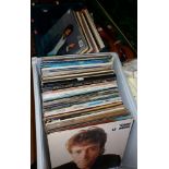 Two crates of assorted vinyl LP's, 60's, 70's and 80's, inc. Motown, Beatles etc.