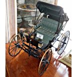 Diecast model of a Duryea horseless motor carriage