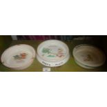 Three Baby plates, inc. Shelley