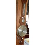 19th c. barometer (A/F) by Schmalcalder of London