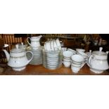 Extensive collection of Noritake "Katrina" tea service