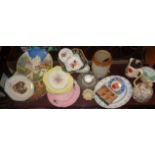 Assorted china and other items