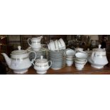 Extensive collection of Noritake "Katrina" tea service