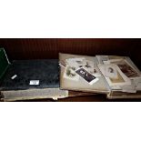 Two Victorian albums of cartes de visite and cabinet cards