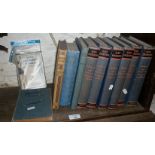 Flight handbook, 6 volumes of Aero Engineering and four other similar books