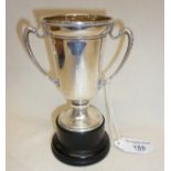 Mappin & Webb silver trophy, hallmarked for London 1935, approx. 94g