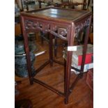 Chinese carved hardwood table