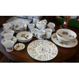 Large quantity of Royal Worcester Evesham china tableware