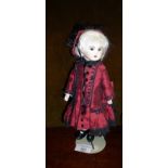 Antique style doll marked EJ, possibly Emile Jumeau