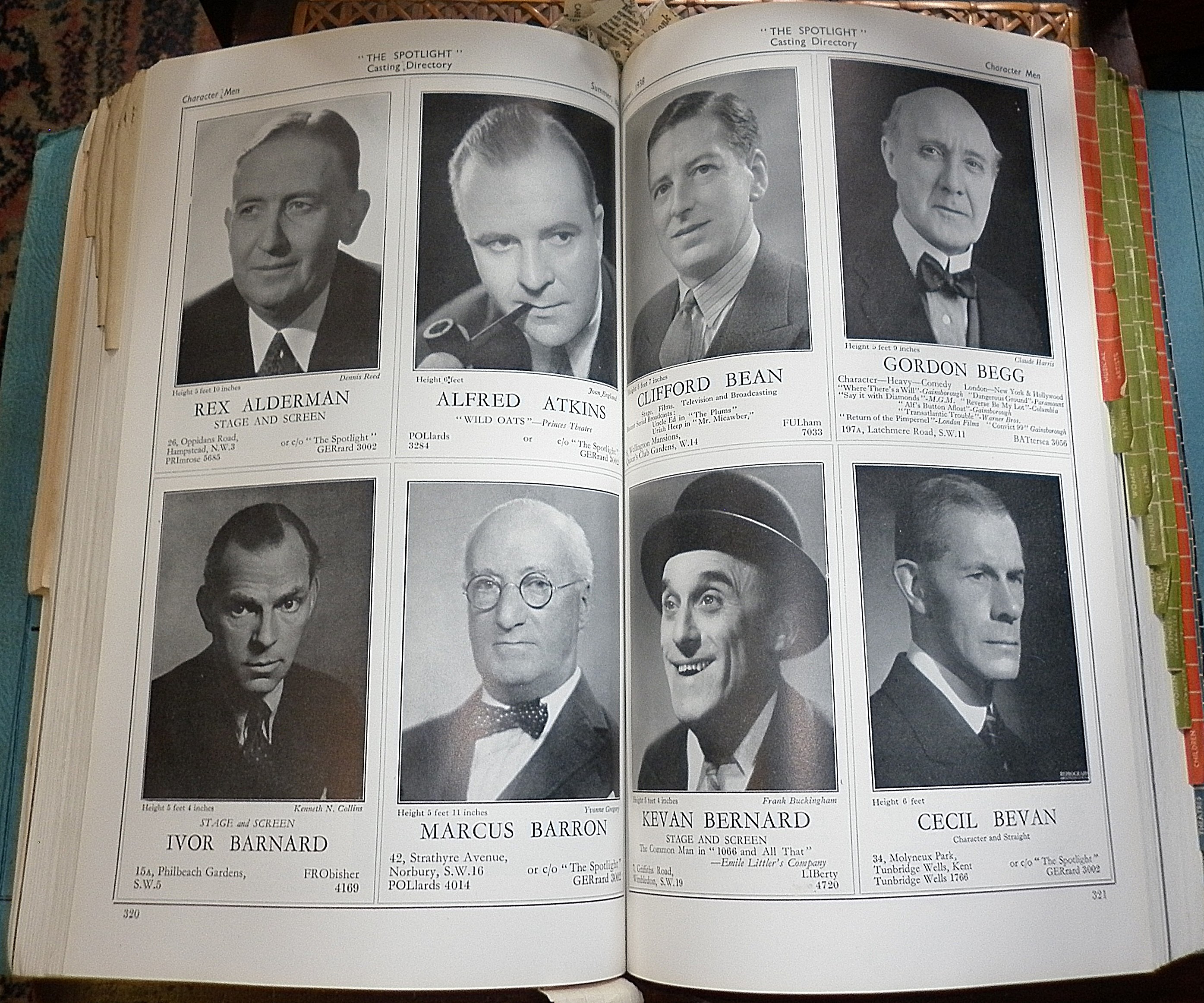 1938 "The Spotlight" casting directory for stage and screen (Summer edition) - Image 2 of 3