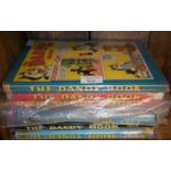 The Dandy Book comic annuals - 1960, 1962, 1964, 1966, 1967, 1978 and 1969