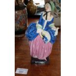 Royal Doulton figure Miranda HN1818, impressed date to base 3.6.37, three hairlines to base