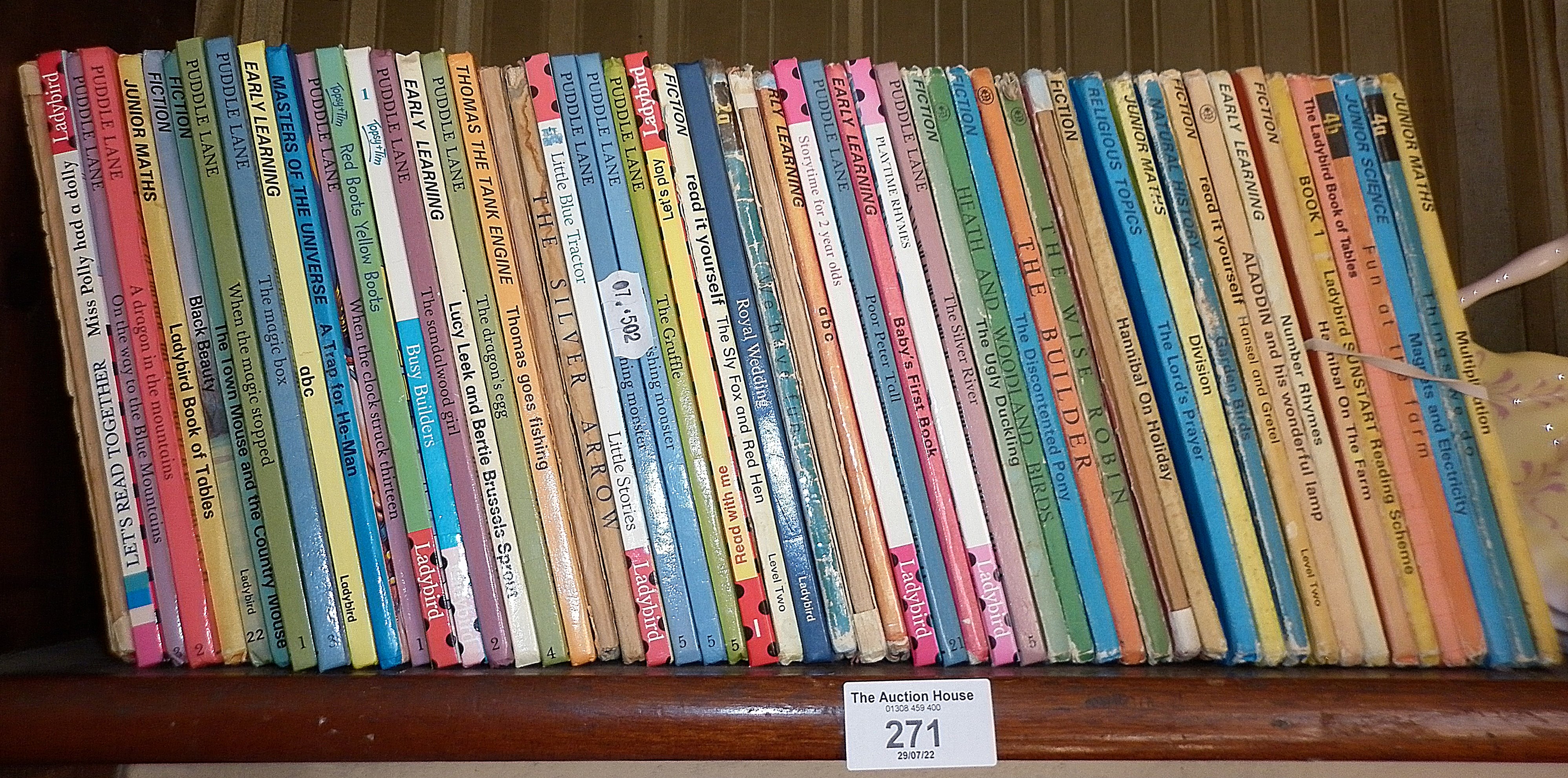 Collection of Ladybird books