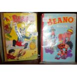 Two early Beano Book comic annuals, 1954 and 1959