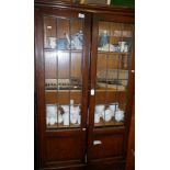 Oak four-door cabinet