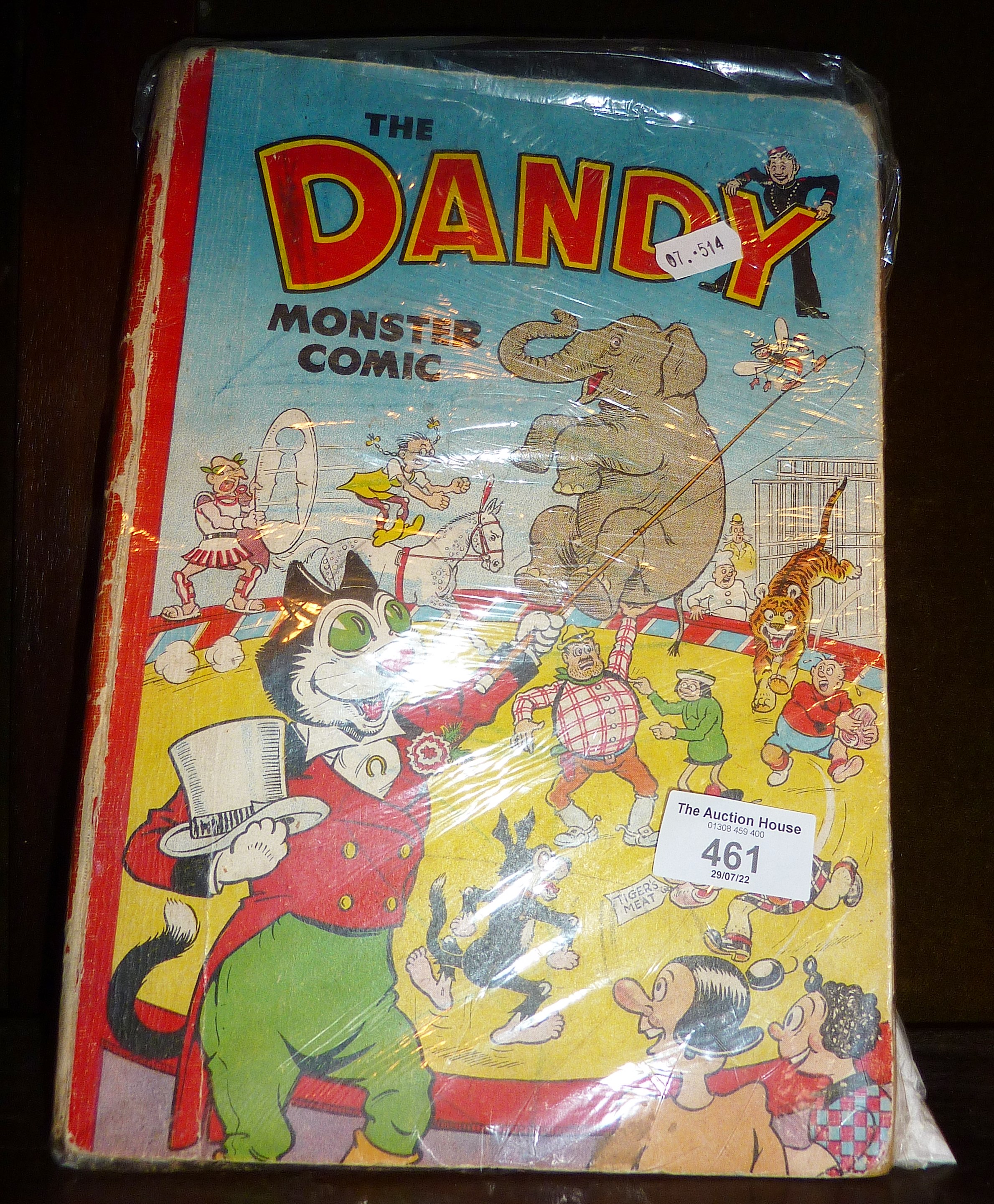 1951 Dandy Monster Comic Annual