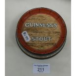 A Mintons Ltd advertising Guinness Stout coaster or ashtray