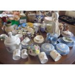 Large quantity of assorted china and pottery