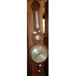 19th c. barometer (A/F) by Schmalcalder of London