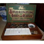 Victorian Winsor & Newton paint box and contents
