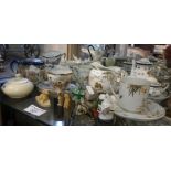 Regal china child's teaset on tray, assorted Japanese porcelain teaware etc