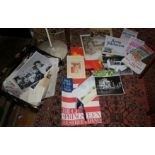 Assorted theatre, ballet and pop programmes and ephemera