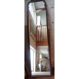 Mahogany framed dressing mirror