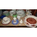 Assorted Portmeirion pottery and other china ware
