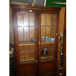 Oak four-door cabinet