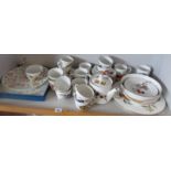 Large quantity of Royal Worcester Evesham china tableware