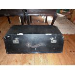 A Classic car 'Brexton' luggage trunk, c. 1930's