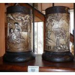 Bretby pair of vases in the Arts & Crafts style