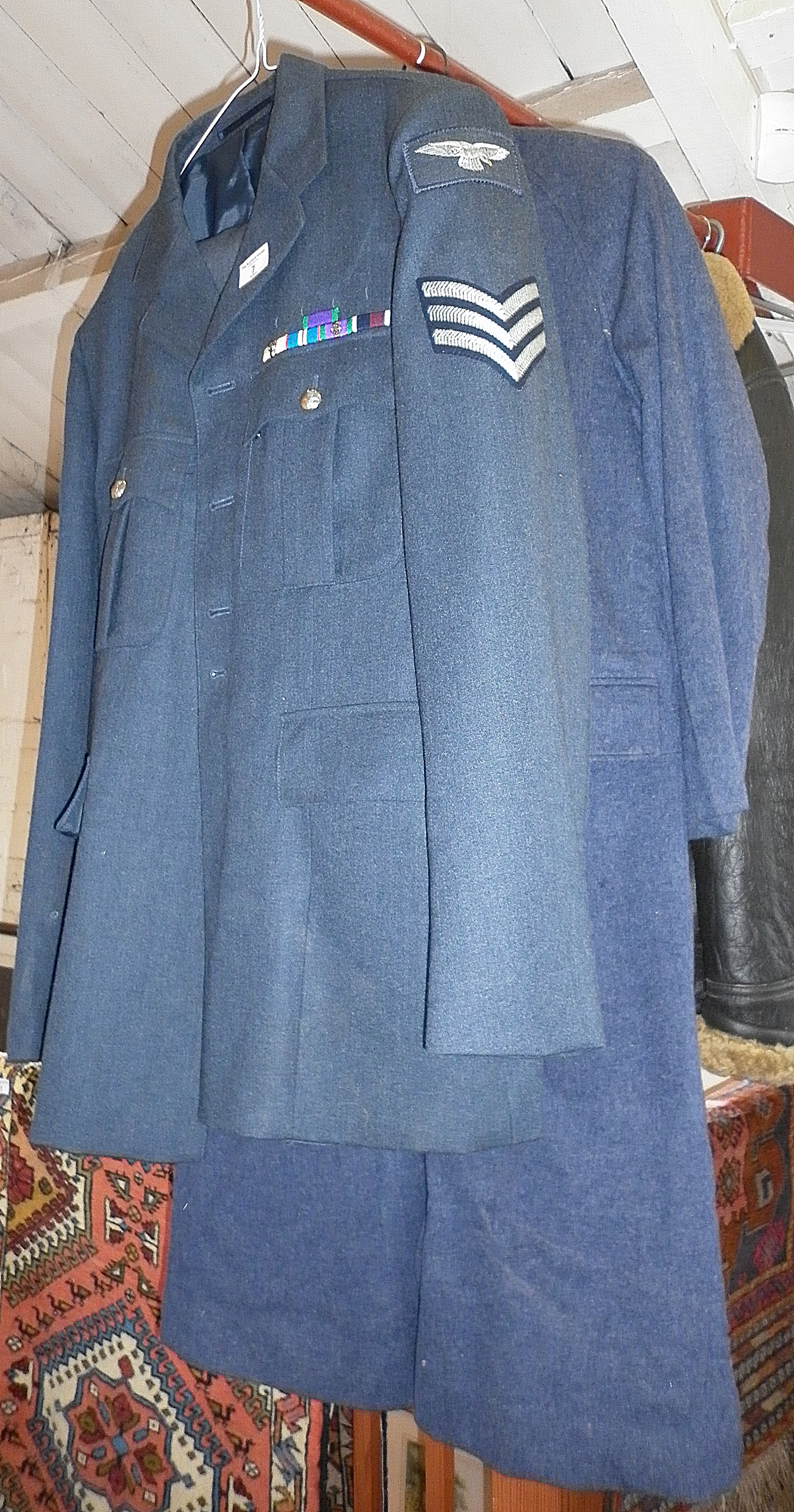 RAF Sergeants uniform and a great coat