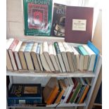 Assorted books on English countryside, music, wine, etc. (2 shelves)