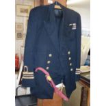 WW2 RNVR Commander's uniform with ribbons