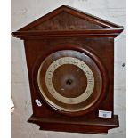 Aneroid barometer by Short & Mason of London, in walnut case