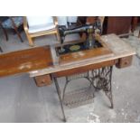 Singer treadle sewing machine