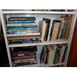 Large quantity of books On Art, Art History, screen printing etc (two shelves)