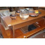 Mid-century teak coffee table