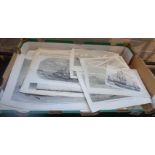 Quantity of Victorian engravings and pages from Illustrated London News