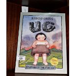 A signed copy of "UG" by Raymond Briggs