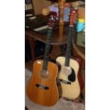 Hohner acoustic guitar and another