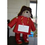 Paddington Bear - vintage 1970s Gabrielle Designs (Original size 4 Dunlop wellies, stumpy feet,