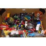Large quantity of assorted vintage diecast vehicles